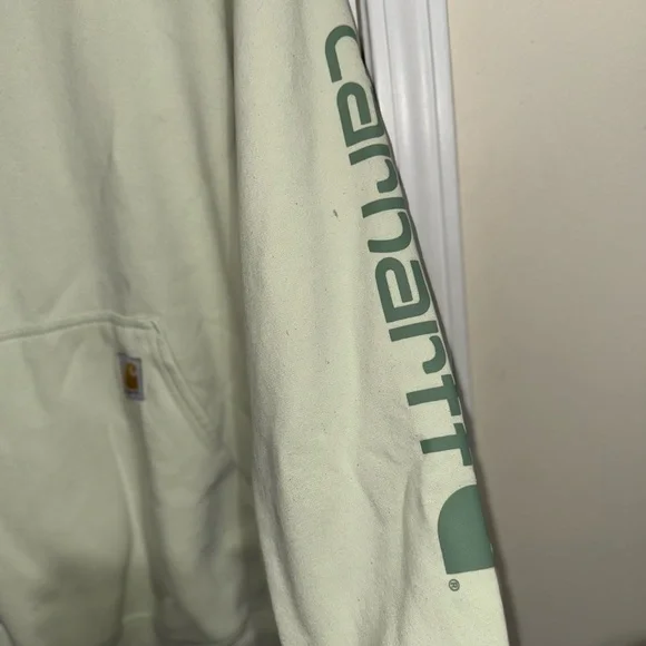 Carhartt Hoodie in soft green - Picture 3 of 5